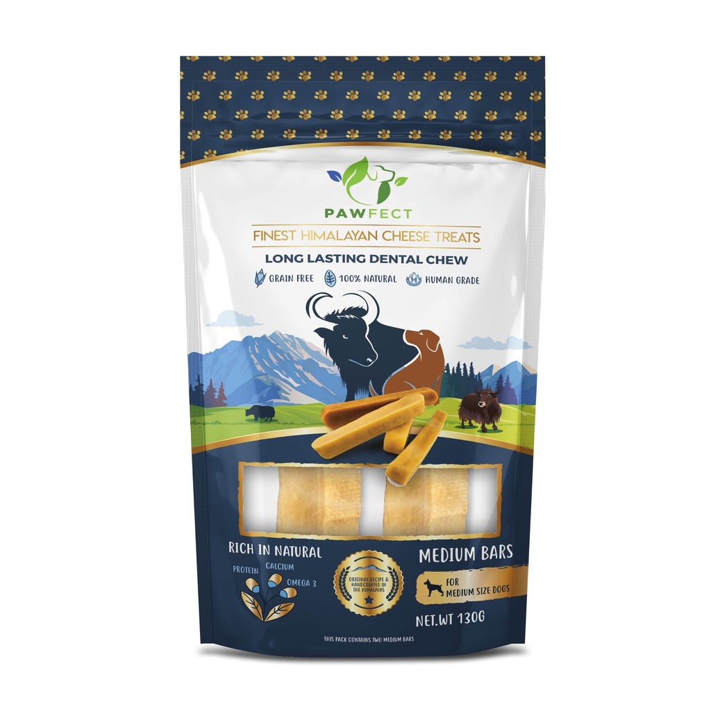 Pawfect Chew Medium Bars 130 gr.