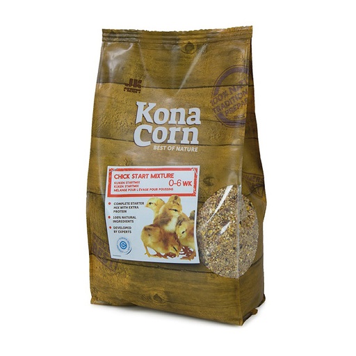 [KC02351] Konacorn Kuikenstartmix 0-6 Weken (1,8 kg.)