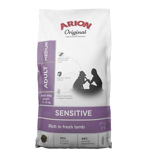 [AR06078] Arion Dog Original Adult Sensitive Medium Breed (12 kg.)