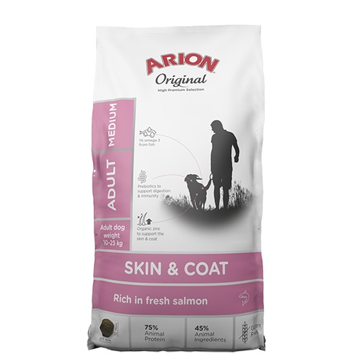 [AR06066] Arion Dog Original Adult Skin Coat Medium Breed (2 kg.)