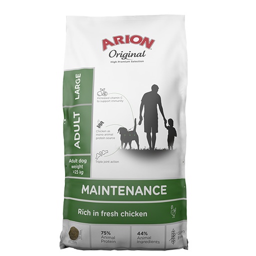[AR06073] Arion Dog Original Adult Maintenance Large Breed (12 kg.)