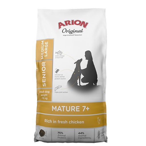 [AR06084] Arion Dog Original Mature 7+ Medium Large Breed (12 kg.)