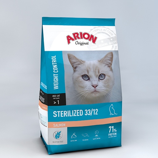 [AR05866] Arion Cat Original Sterilized Salmon (2 kg.)