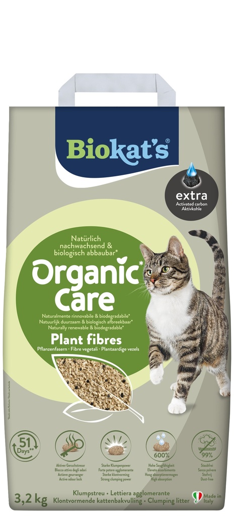 Biokat's Organic Care Plant Fibres Extra