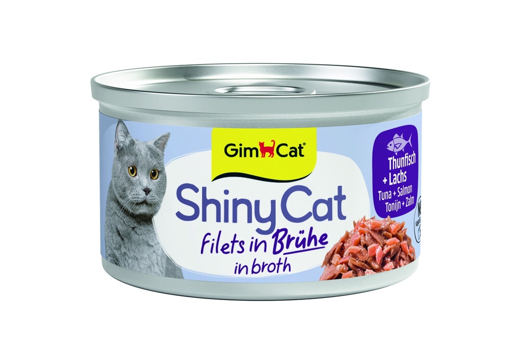 ShinyCat Filets In Broth Tonijn + Zalm