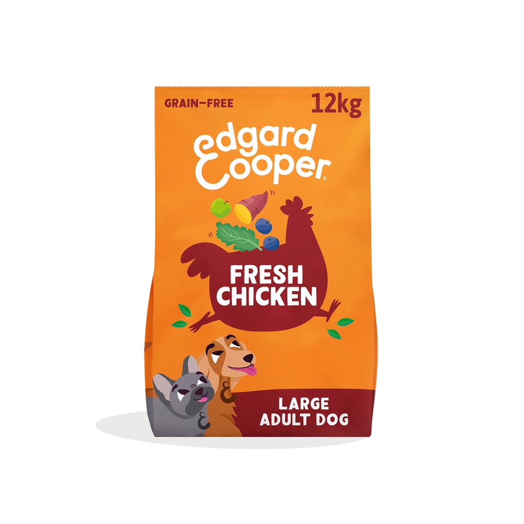 Edgard & Cooper Dog Large Adult Chicken
