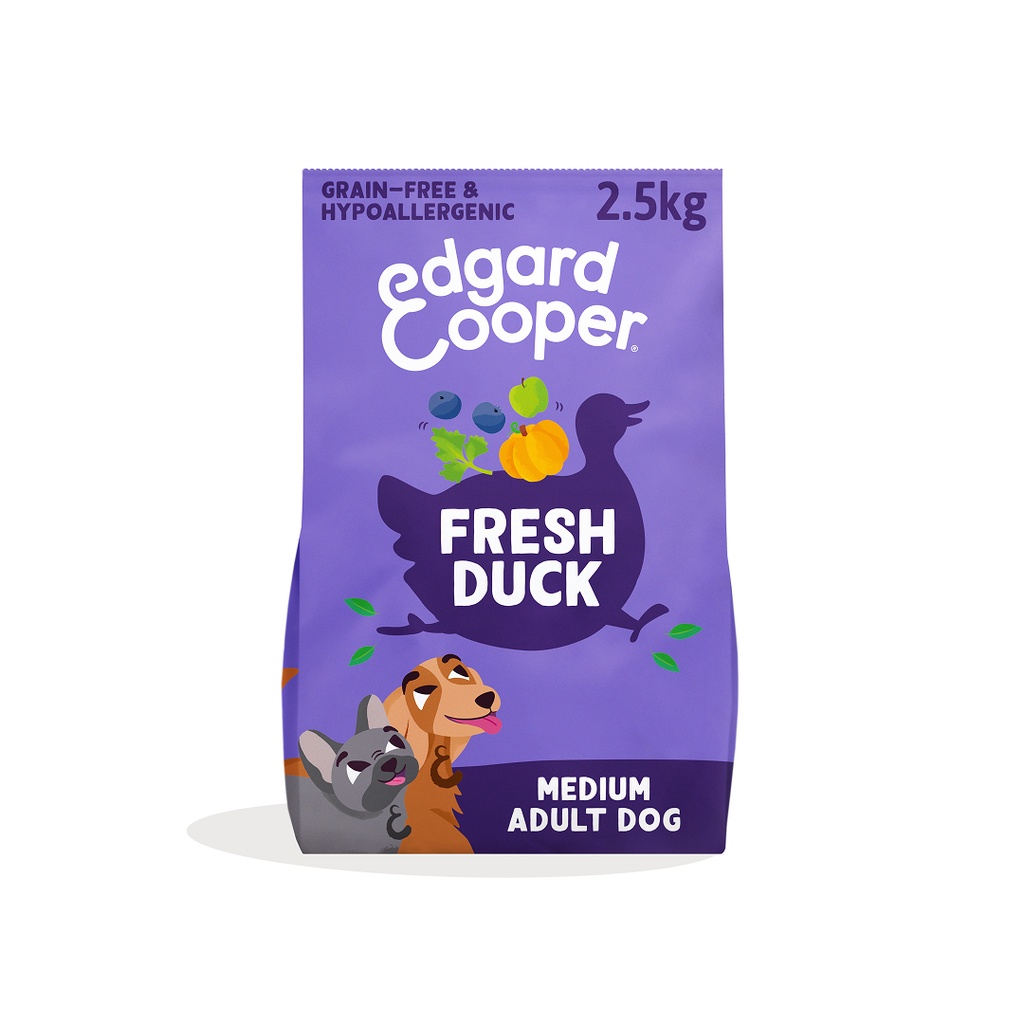 Edgard & Cooper Dog Medium Adult Duck