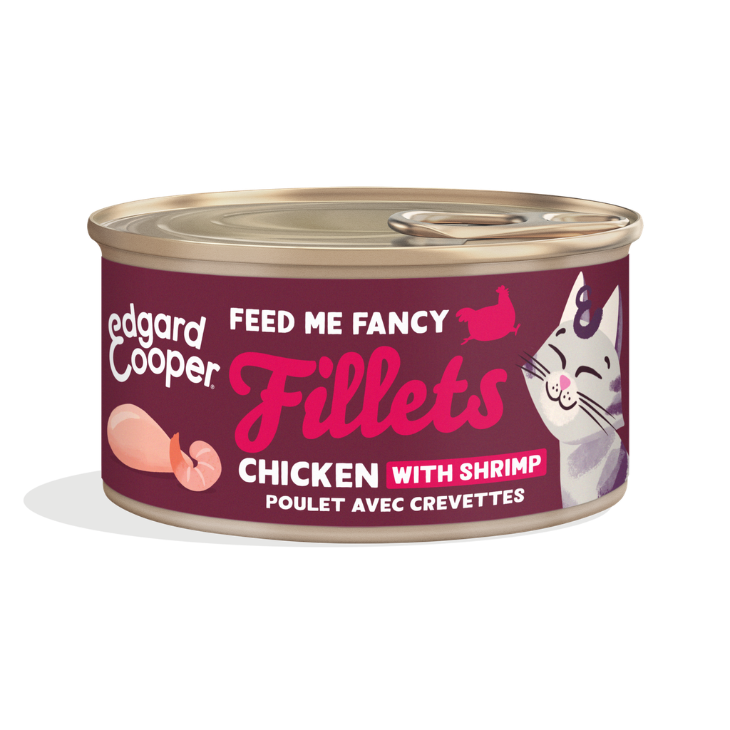 Edgard & Cooper Cat Chicken And Shrimp Fillets