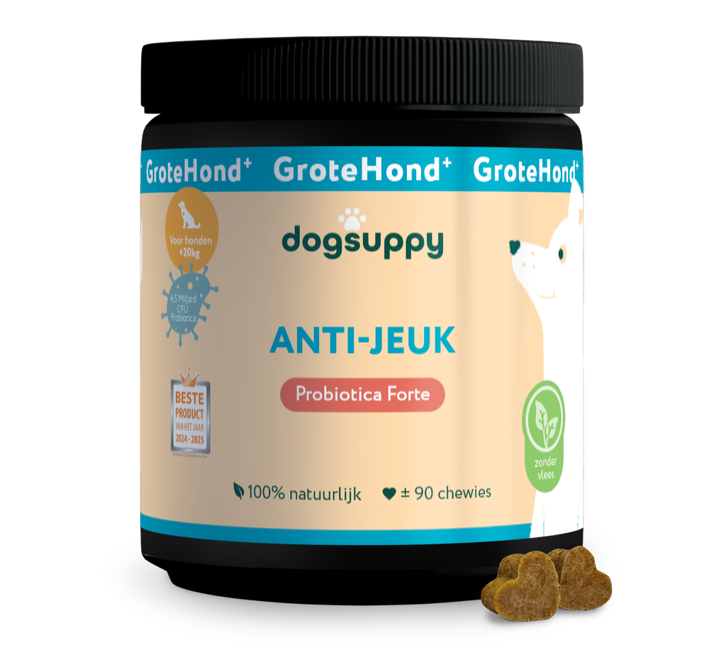 DogSuppy Anti Jeuk Probiotica Forte Grote Hond Zonder Vlees
