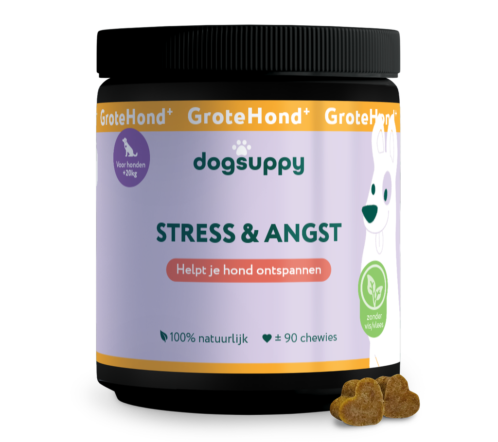 DogSuppy Stress & Angst Grote Hond Zonder Vlees