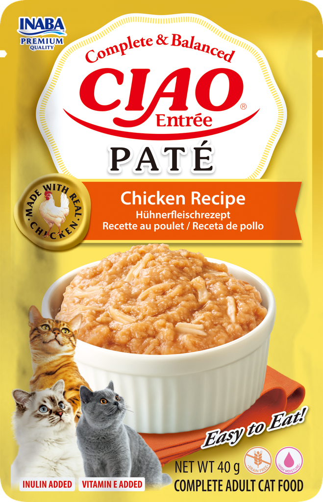 Inaba Entrée Paté Chicken (12 x 40 gr.)