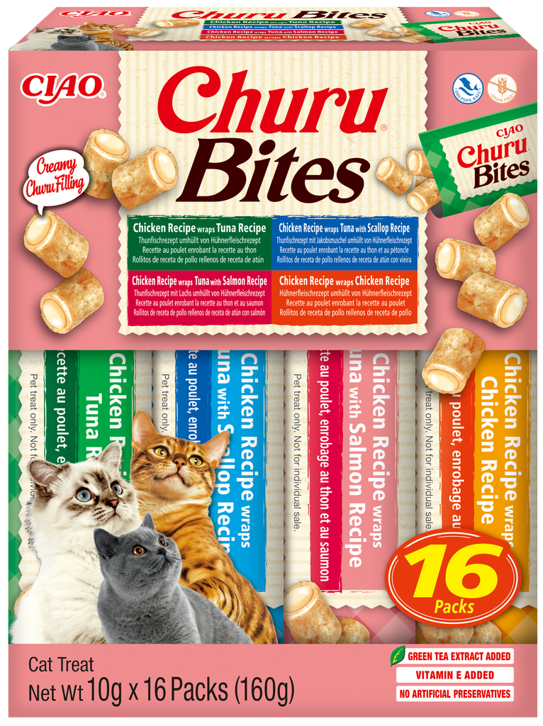 Inaba Churu Bites Multipack Chicken 16 st.