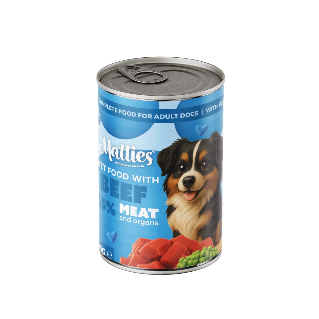 Matties Wet Food Beef