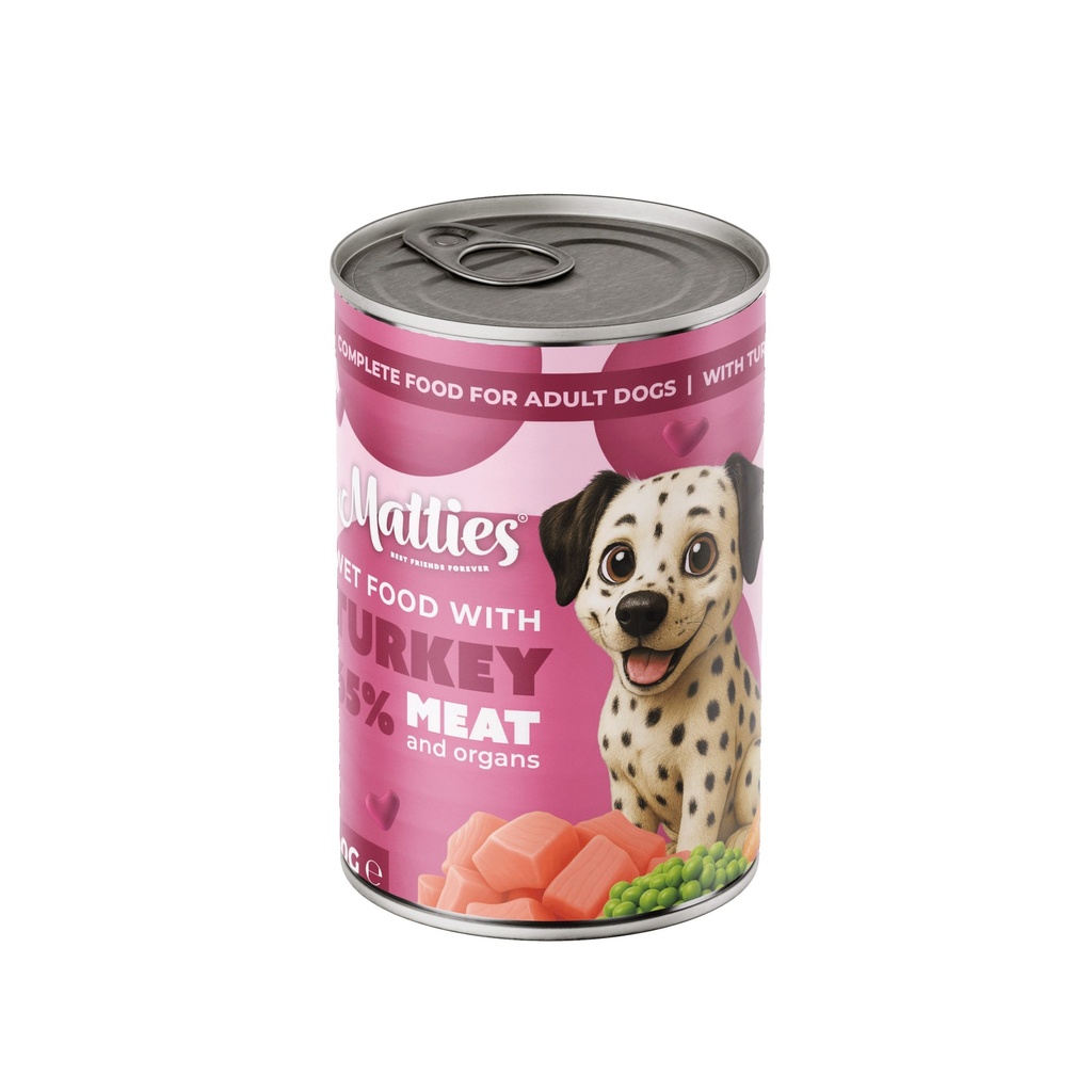 Matties Wet Food Turkey
