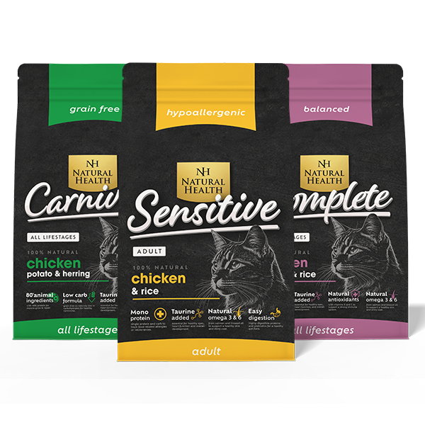 Set Natural Health Cat 400 gr.