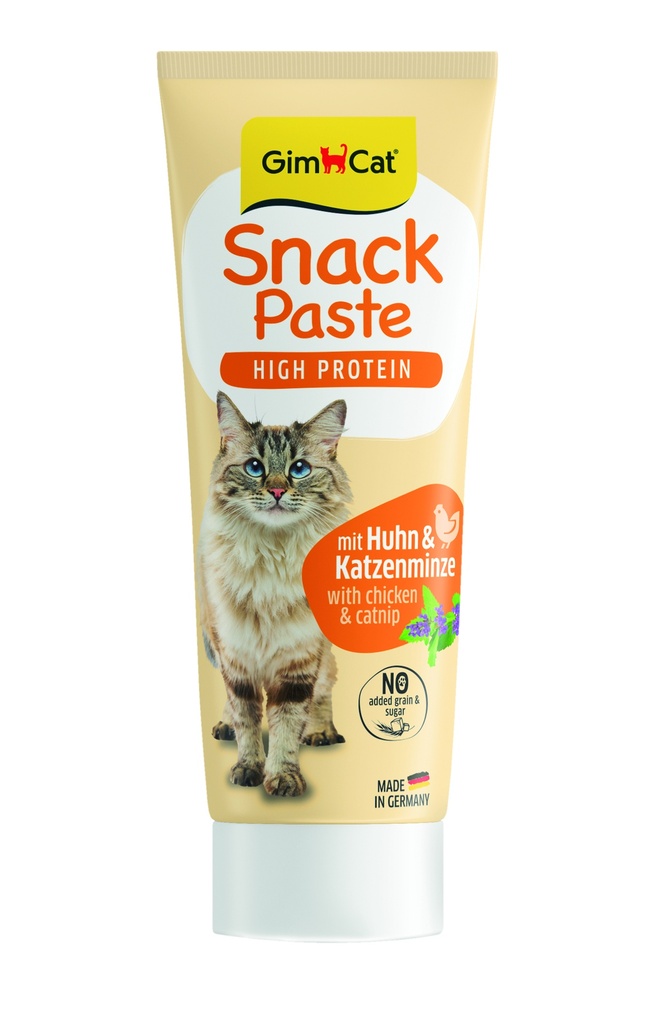 GimCat Snackpasta Kip & Kattenkruid