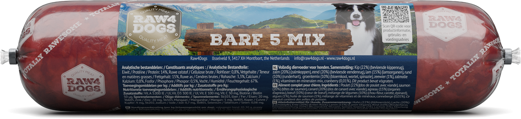 Raw4Dogs Barf 5-Mix