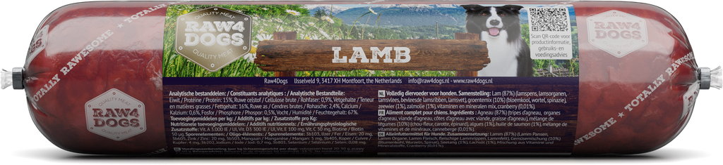 Raw4Dogs Lamb