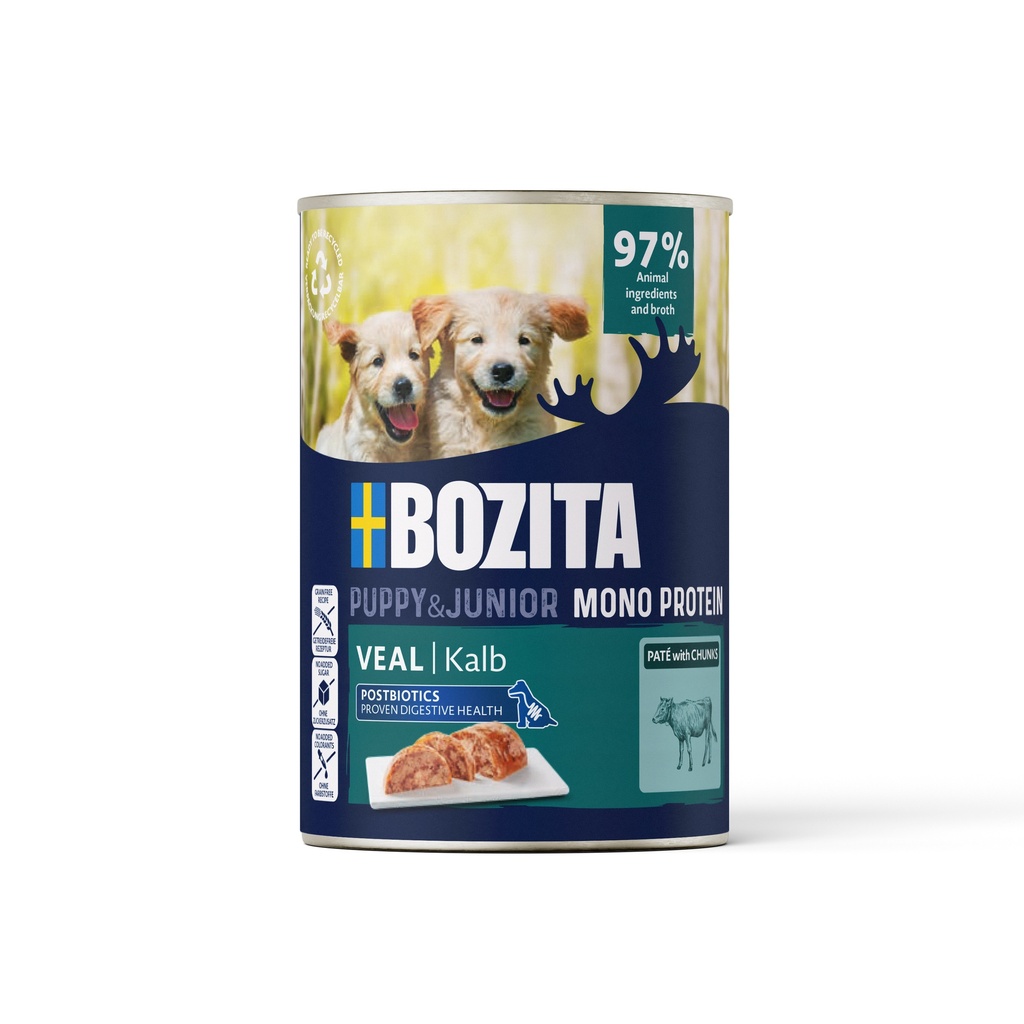 Bozita Blik Dog Puppy Veal 6 x 400 gr.