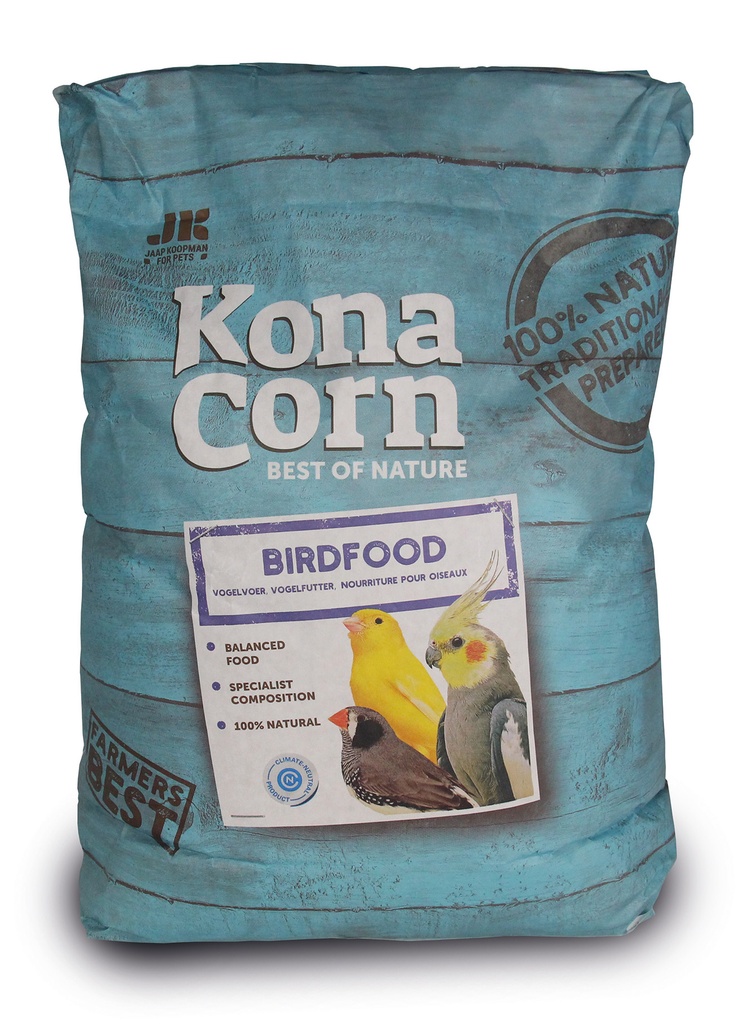 Konacorn Grootparkiet en Agapornide Grootverpakking