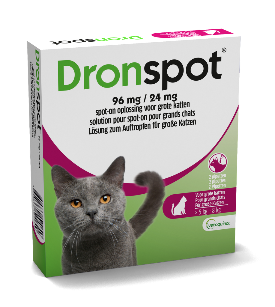 Dronspot Kat 2 pipetten 5- 8 kg.