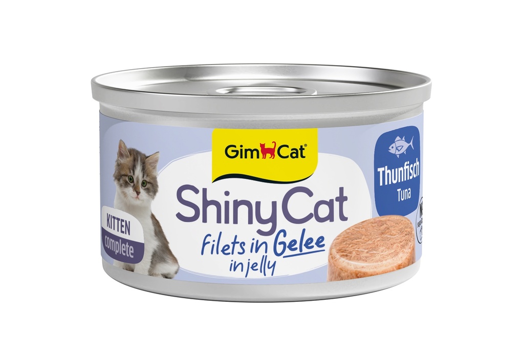 ShinyCat Blik Kitten Jelly Tonijn 24 x 70 gr.