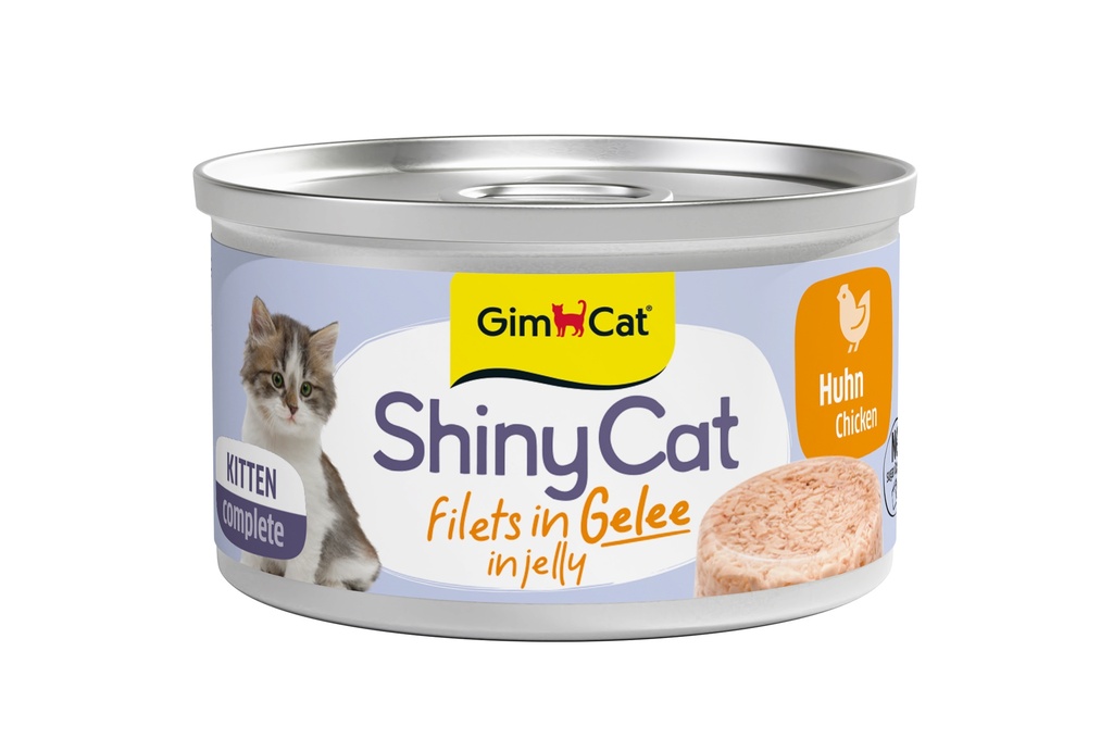 ShinyCat Blik Kitten Jelly Kip 24 x 70 gr.