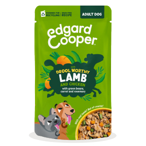 Edgard & Cooper Dog Adult Pouch Lamb & Chicken 8 x 150 gr.
