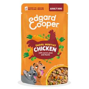 Edgard & Cooper Dog Adult Pouch Chicken 8 x 150 gr.