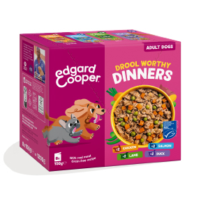 Edgard & Cooper Dog Adult Multipack Pouch 4F 3 x 8 x 150 gr.