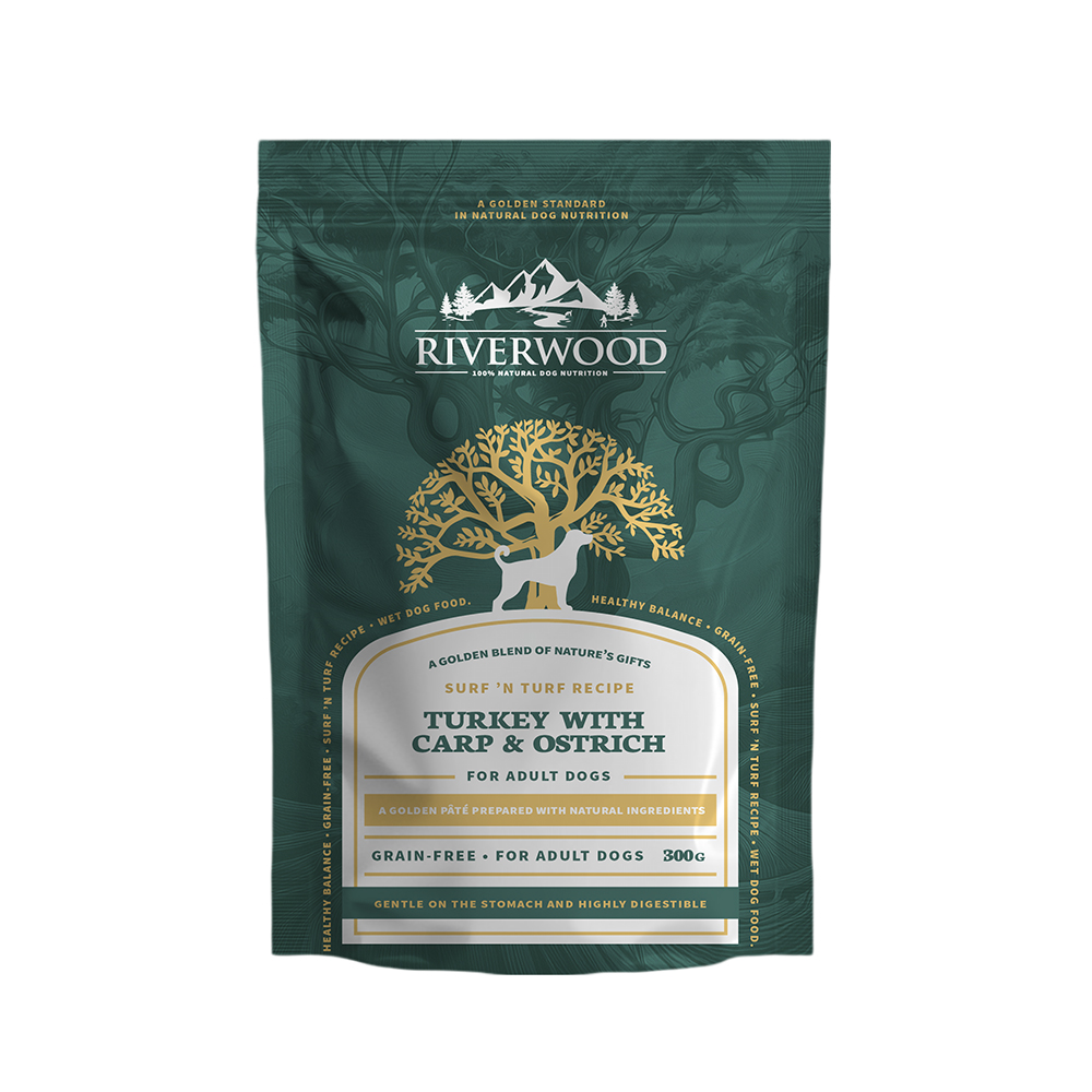 Riverwood Pouch Turkey With Ostrich & Carp
