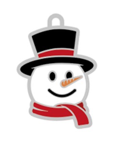 MyFamily Christmas Charms Zamak Tag Frosty