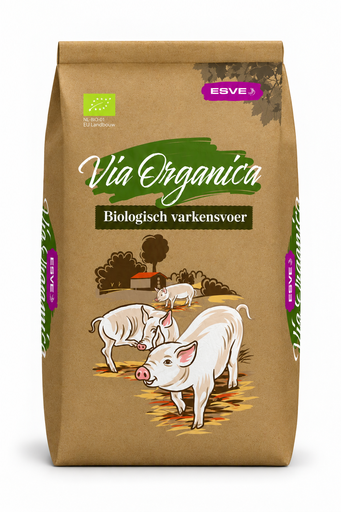 [E63060] Via Organica Bio Varkenskorrel 12,5 kg.