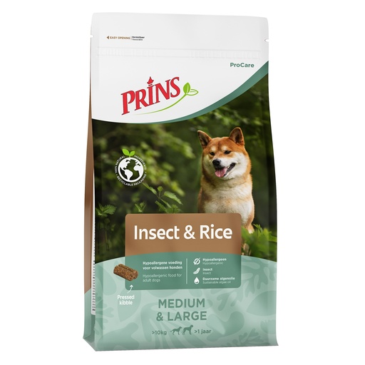 Prins Dog Pressed Insect & Rice