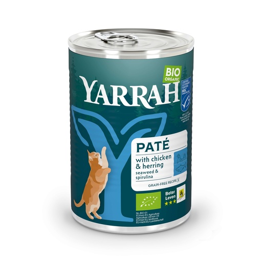 [Y7038] Yarrah Kat Blik Pate Vis 12 x 400 gr.