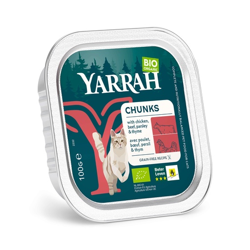 [Y9021] Yarrah Kat Alu Br.Kip/Rund 16 x 100 gr.