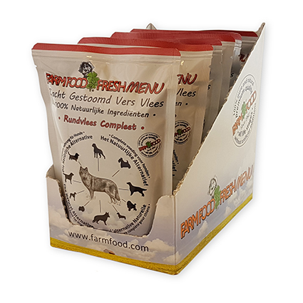 [FF40163] Farm Food Pouch Rundvlees