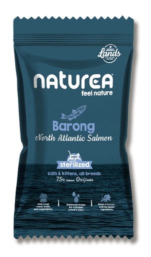 [NT43733] Naturea Cat Lands Salmon Sample 100 gr.