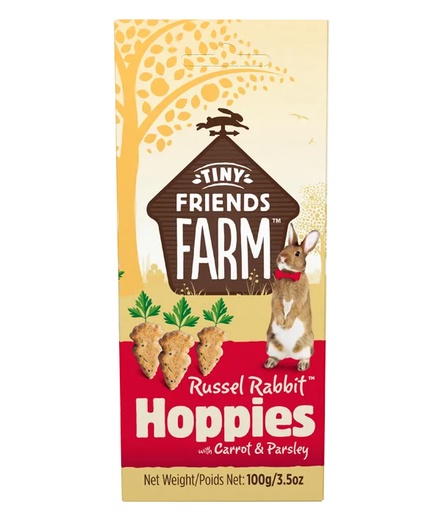 [S008107] TFF Russel Hoppies Carrot & Parsley 8 x 100 gr.
