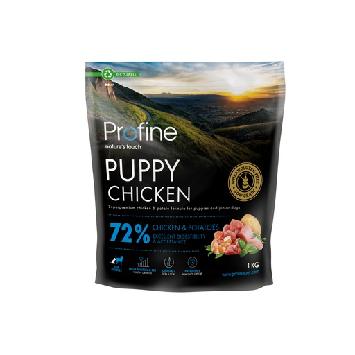 [JP410121] Profine Puppy Chicken 1 kg.