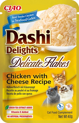 [FP73105] Inaba Dashi Delights Delicate Chicken Cheese 12 x 40 gr.