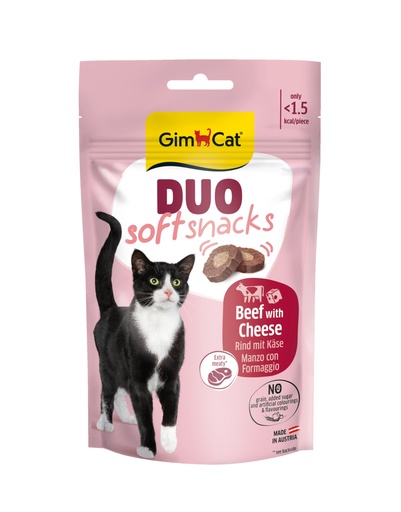 [GIM2312] GimCat Duo Snacks Rund & Kaas 50 gr.