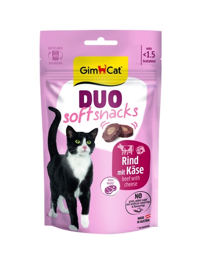 [GIM2312] GimCat Duo Snacks Rund & Kaas 50 gr.