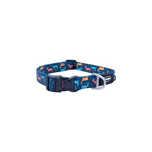 [RHB105LXA] Rogz Fusion Halsband L Reindeer Navy