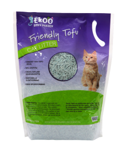 [EK02004] Ekoo Tofu Catlitter Baby Powder 3 x 12 ltr.