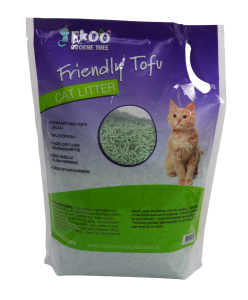 [EK02006] Ekoo Tofu Catlitter Green Tea 3 x 12 ltr.