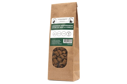 [GH80381] Greenheart Nature Cat Treats with Forelle Mediterranean