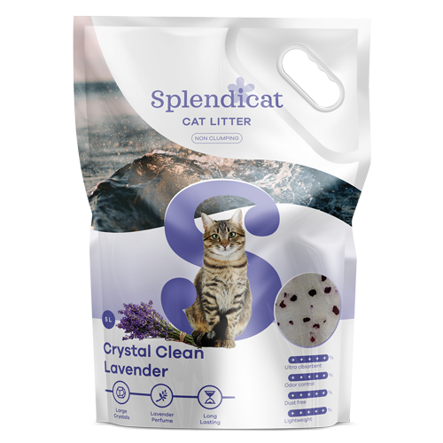 [SC55508] Splendicat Crystal Clean Lavender 5 ltr.