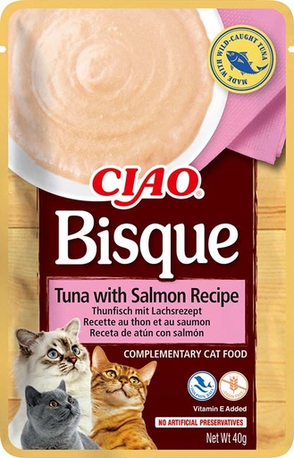 [FP73852] Inaba Bisque Tuna With Salmon (12 x 40 gr.)