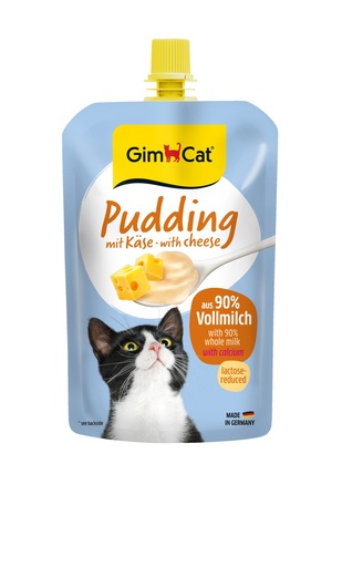 [GIM9657] GimCat Pudding met Kaas voor Katten 10 x 100 gr.